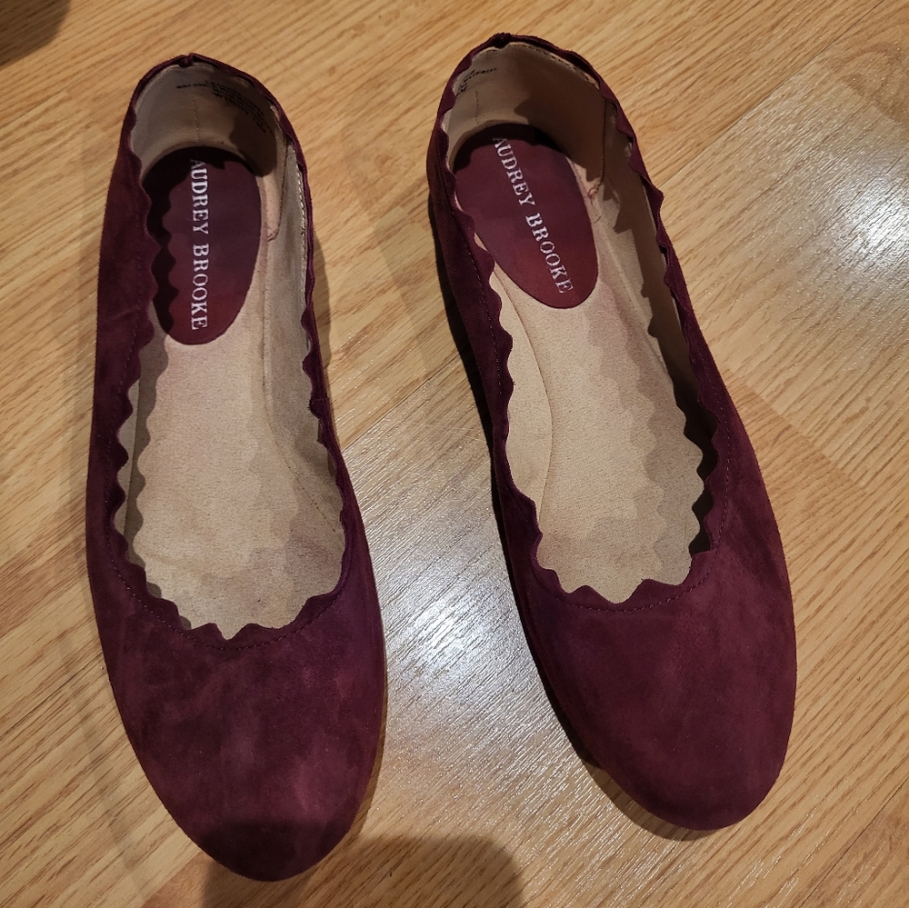Audrey Brooke faux flats
